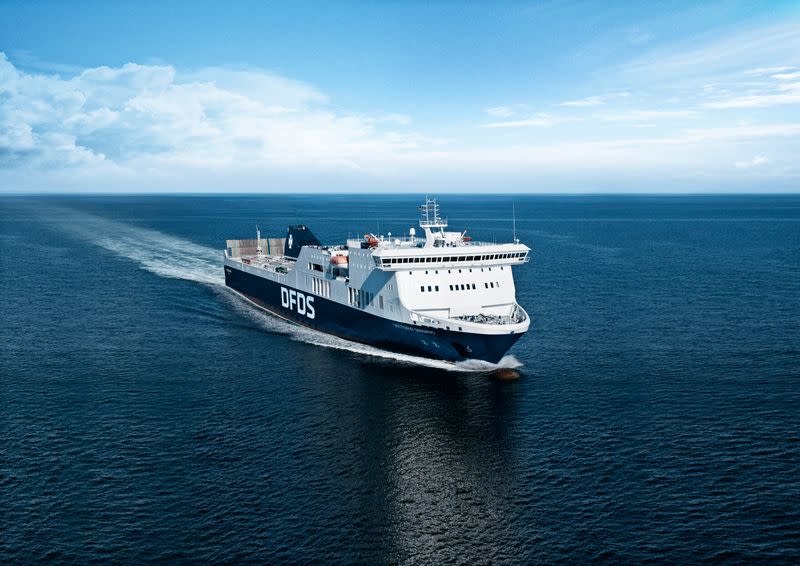 Victoria Seaways Fähre auf dem Meer Victoria Seaways Fähre auf dem Meer